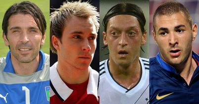 Buffon, Eriksen, Ozil and Benzema: Big tournaments expected